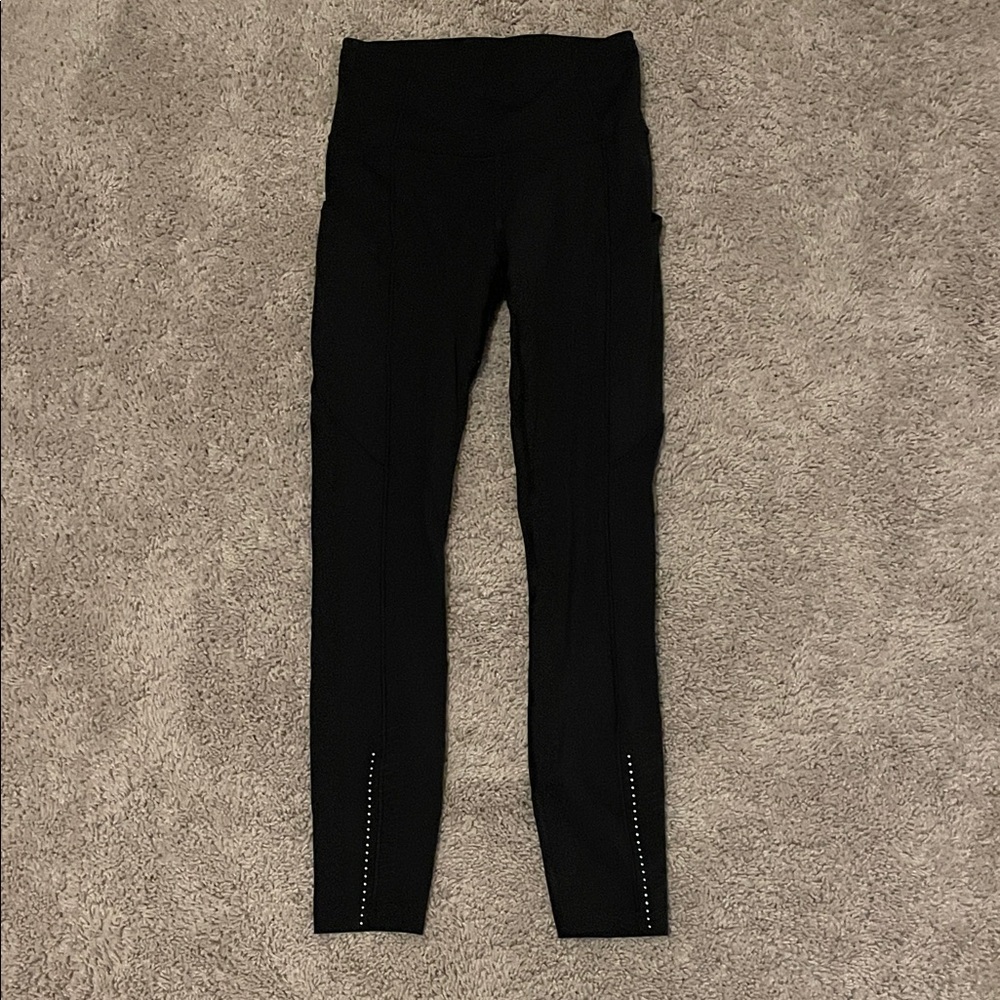 lululemon athletica fast and free Black Leggings